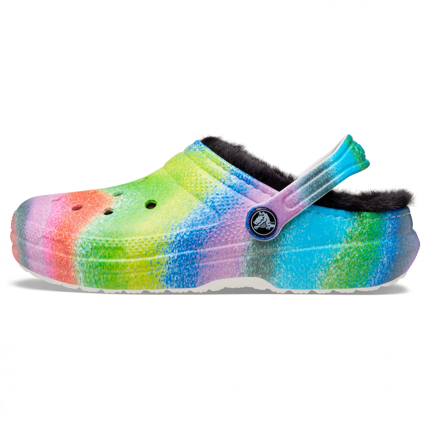 Crocs - Kid's Classic Lined Spray Dye Clog - Chaussons 2 Crocs - Kid's Classic Lined Spray Dye Clog - Chaussons – Image 2