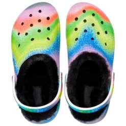 Crocs - Kid's Classic Lined Spray Dye Clog - Chaussons 9 Crocs - Kid's Classic Lined Spray Dye Clog - Chaussons -LA SPORTIVA crocs kids classic lined spray dye clog chaussons detail 4