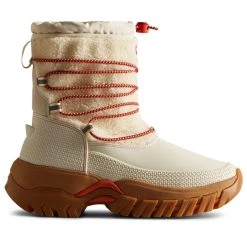 Hunter Boots - Women's Wanderer Short Sherpa Snow Boot - Chaussures Hiver